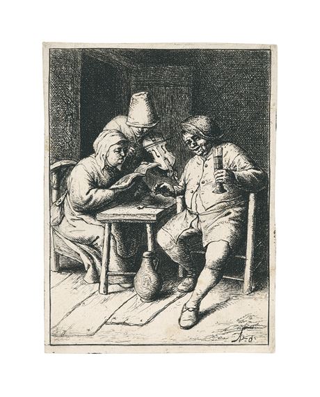 Das Konzert by Adriaen van Ostade, 1644