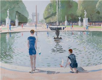 Tuilleries Pond - Stokely Webster