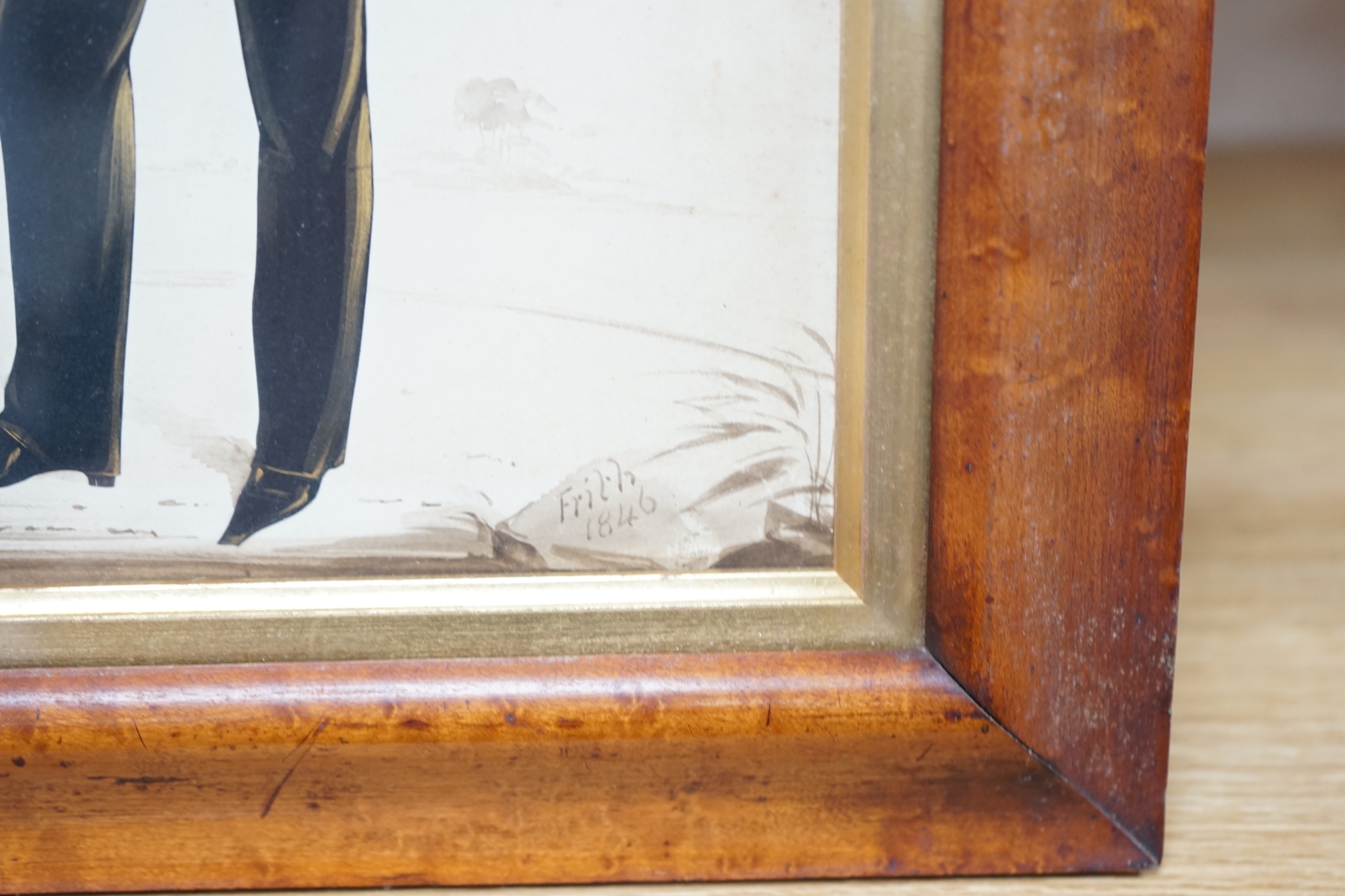 Frederick Frith | Full length portrait of a gentleman (1846) | MutualArt