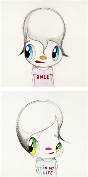 Javier Calleja | Once in my Life (diptych) (2023) | MutualArt