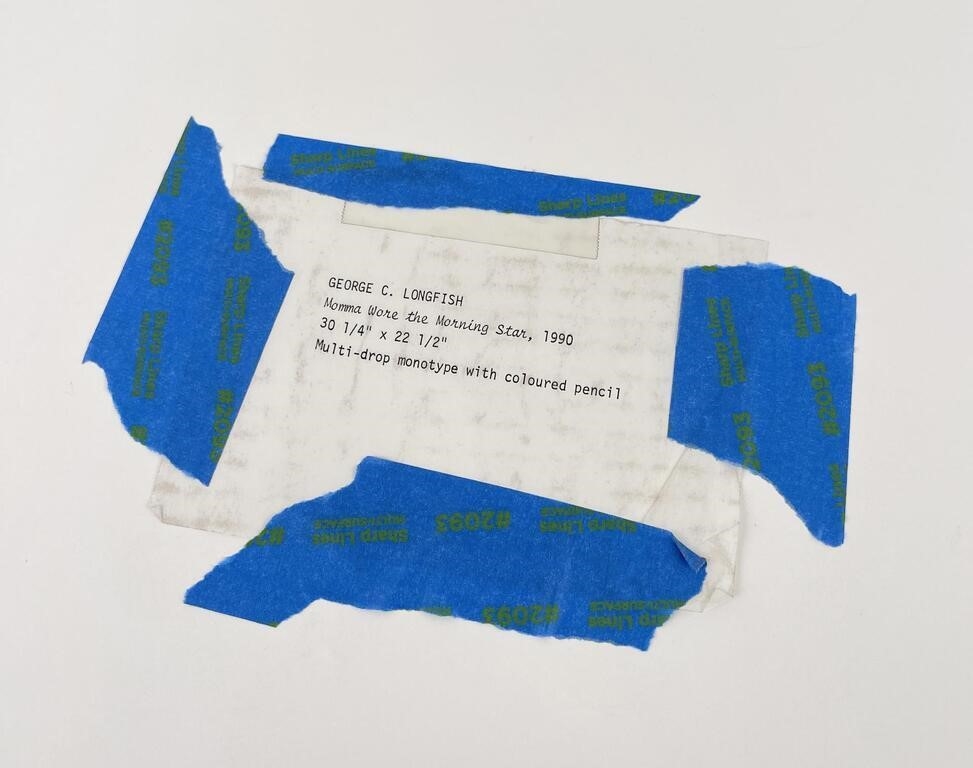 George Longfish | George Longfish Monotype Colored Pencil | MutualArt