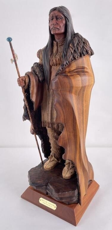 William M. Churchill Jr | WIndian Chief | MutualArt
