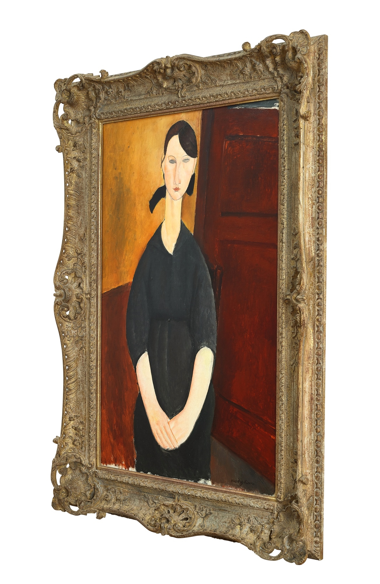 Amedeo Modigliani Paulette Jourdain (Circa 1919) MutualArt