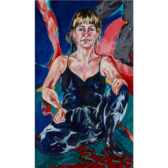 JOANNE WITH DANCING FEET by Lynn Donoghue