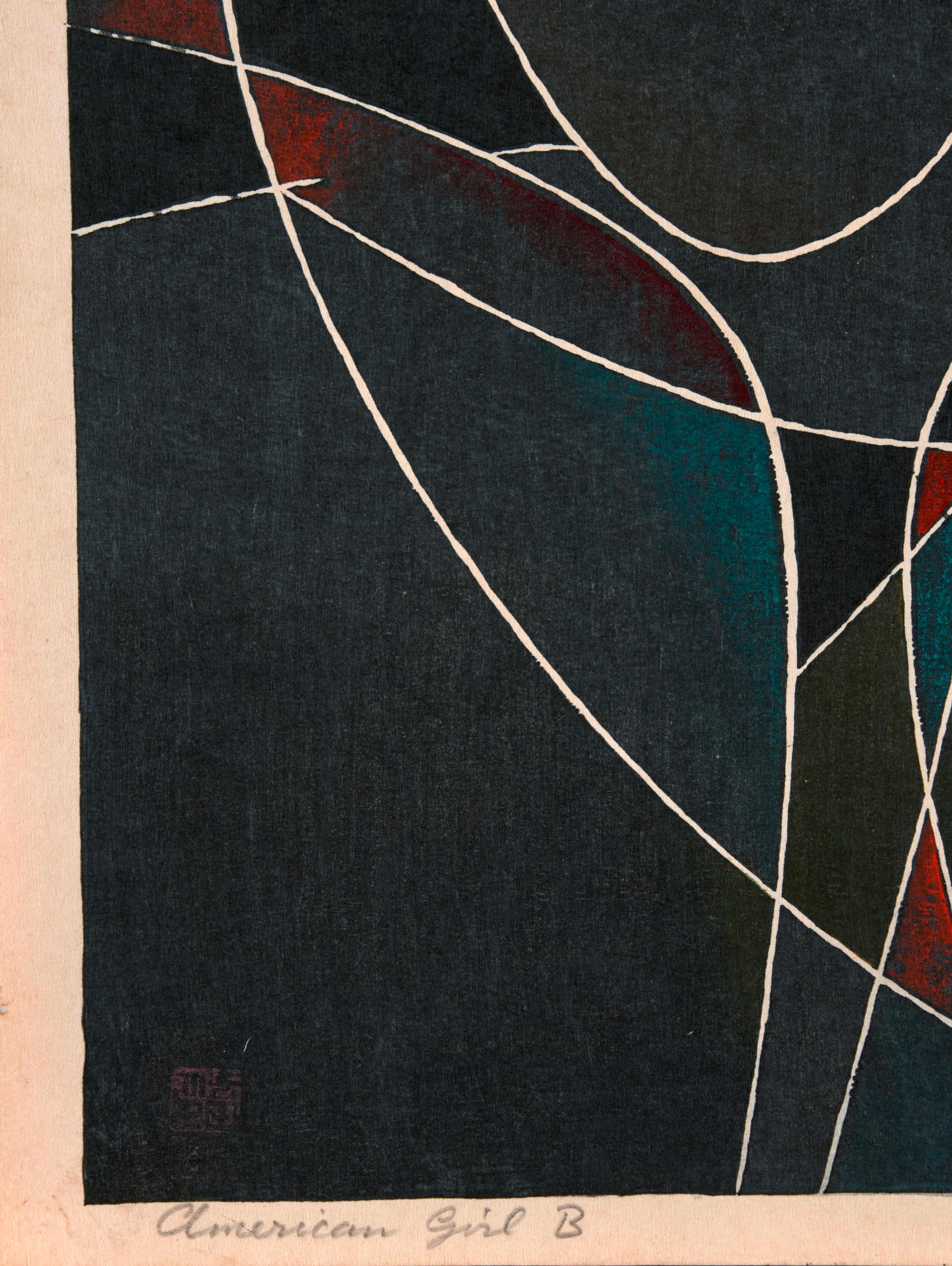 Artwork by Toshi Yoshida, FIVE WOODBLOCK PRINTS, Made of WOODBLOCK PRINTS