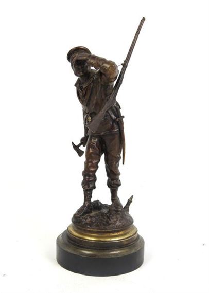 Marine infantry soldier (Marsouin) by Charles Anfrie, 19th century