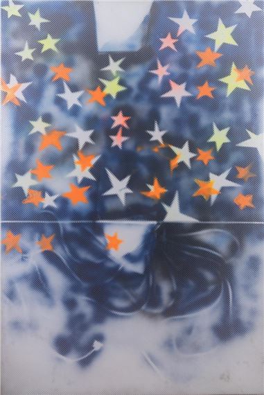 Parte alta di notte by Mario Schifano, 1967- 68