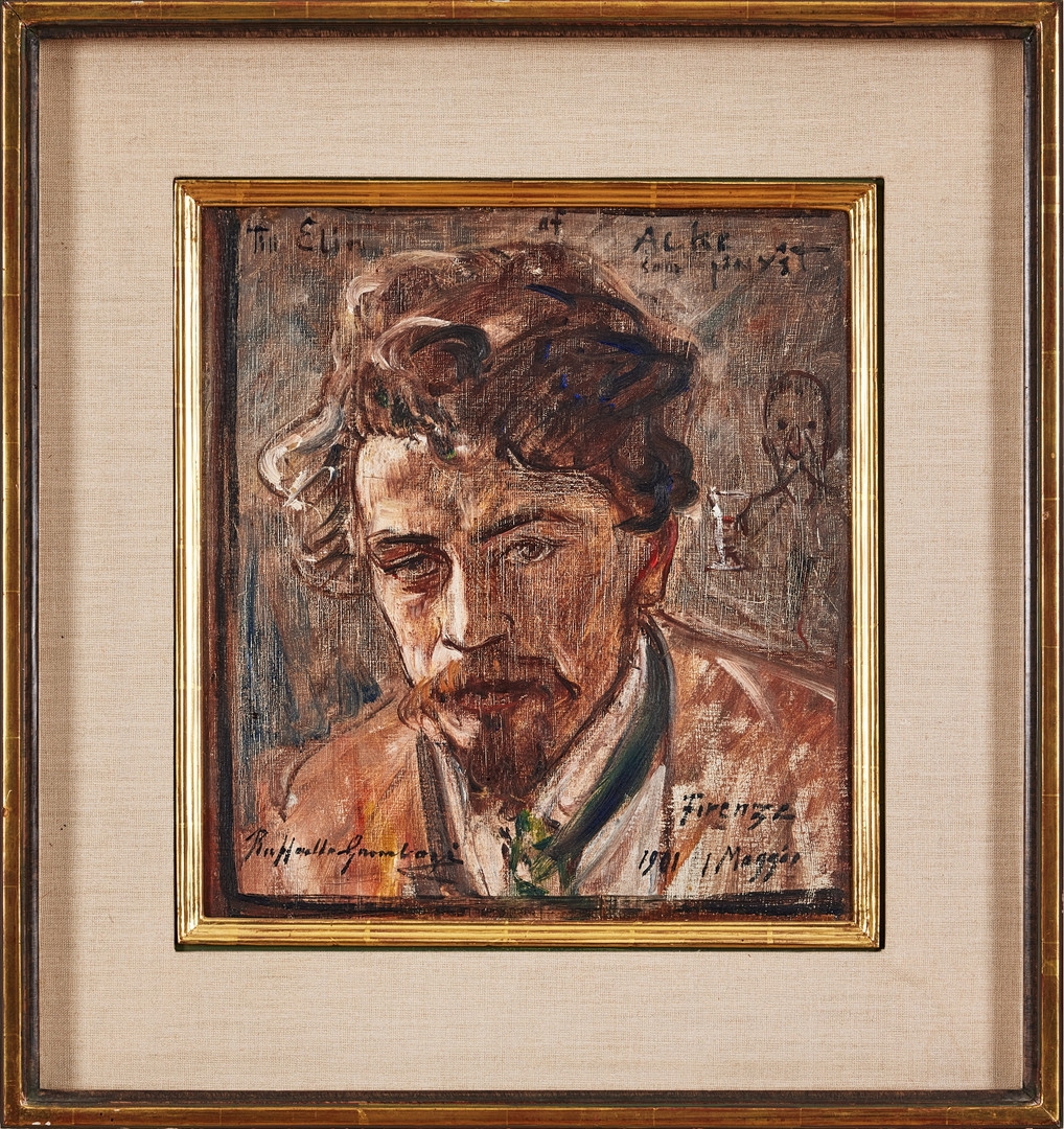 J.A.G. Acke | Portrait depicting Raffaello Gambogi (1901) | MutualArt