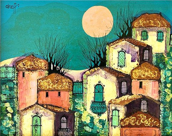 PUEBLITO COLONIAL by Liny Aneff