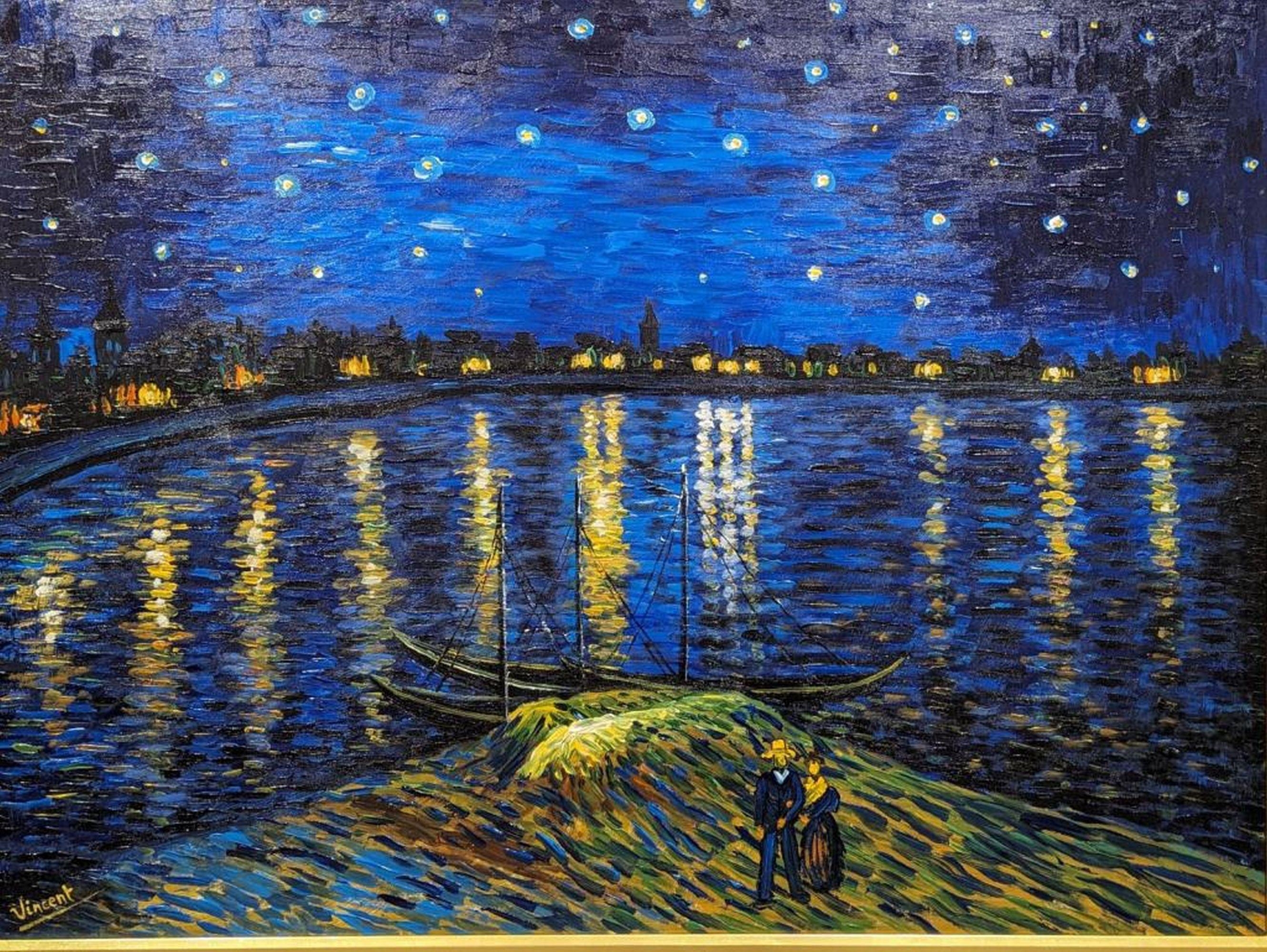 Vincent Van Gogh | Starry Night over the Rhone | MutualArt