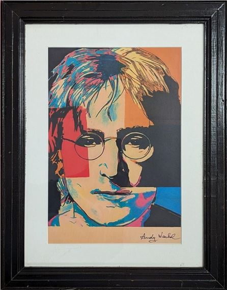 【限定・証明書付】Andy Warhol John Lennon（84/100） 限定・証明書付】Andy Warhol John Lennon（84/100） Andy
