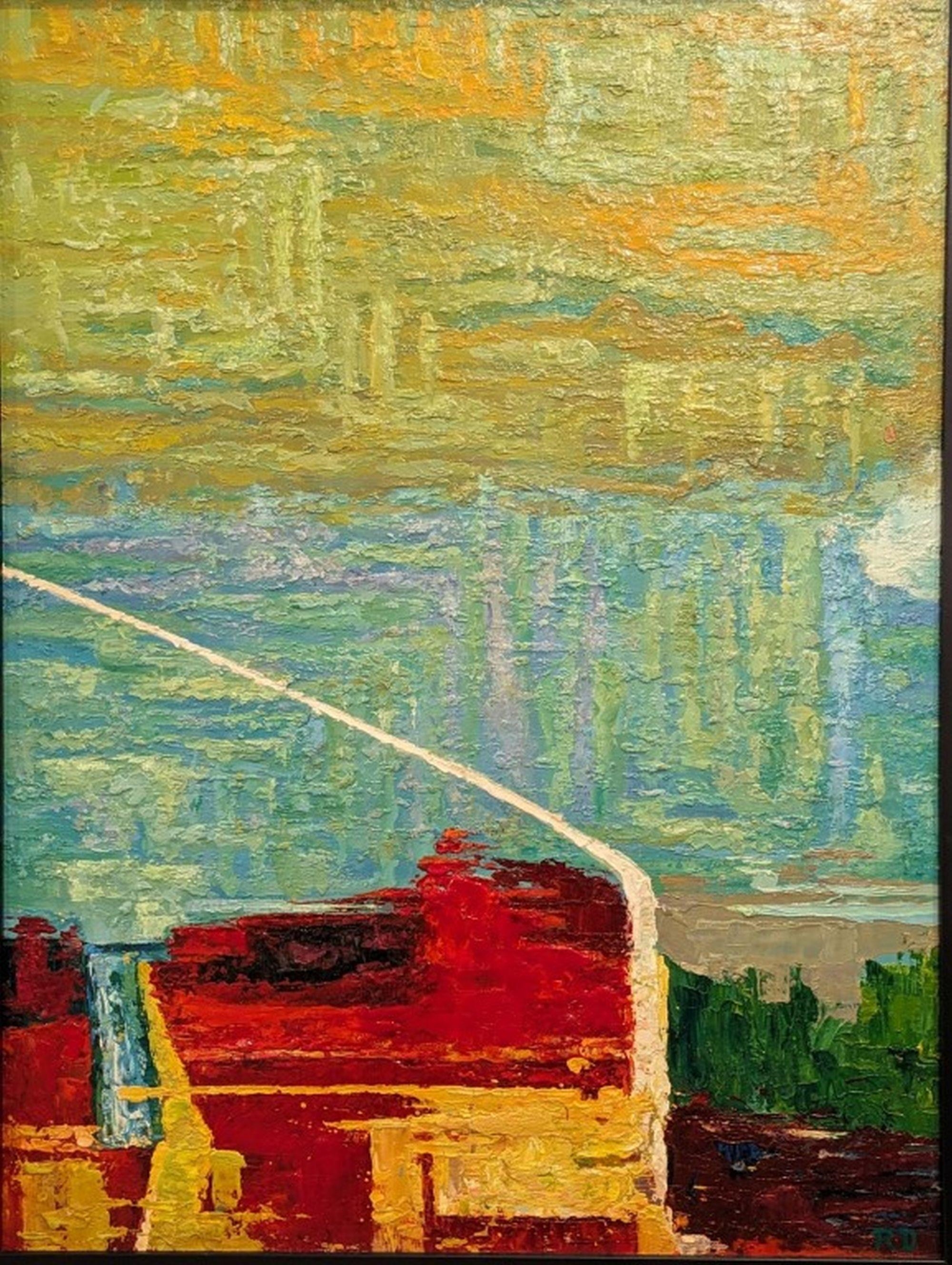 Artwork by Richard Diebenkorn, Abstract expressionism, Made of Oil on canvas