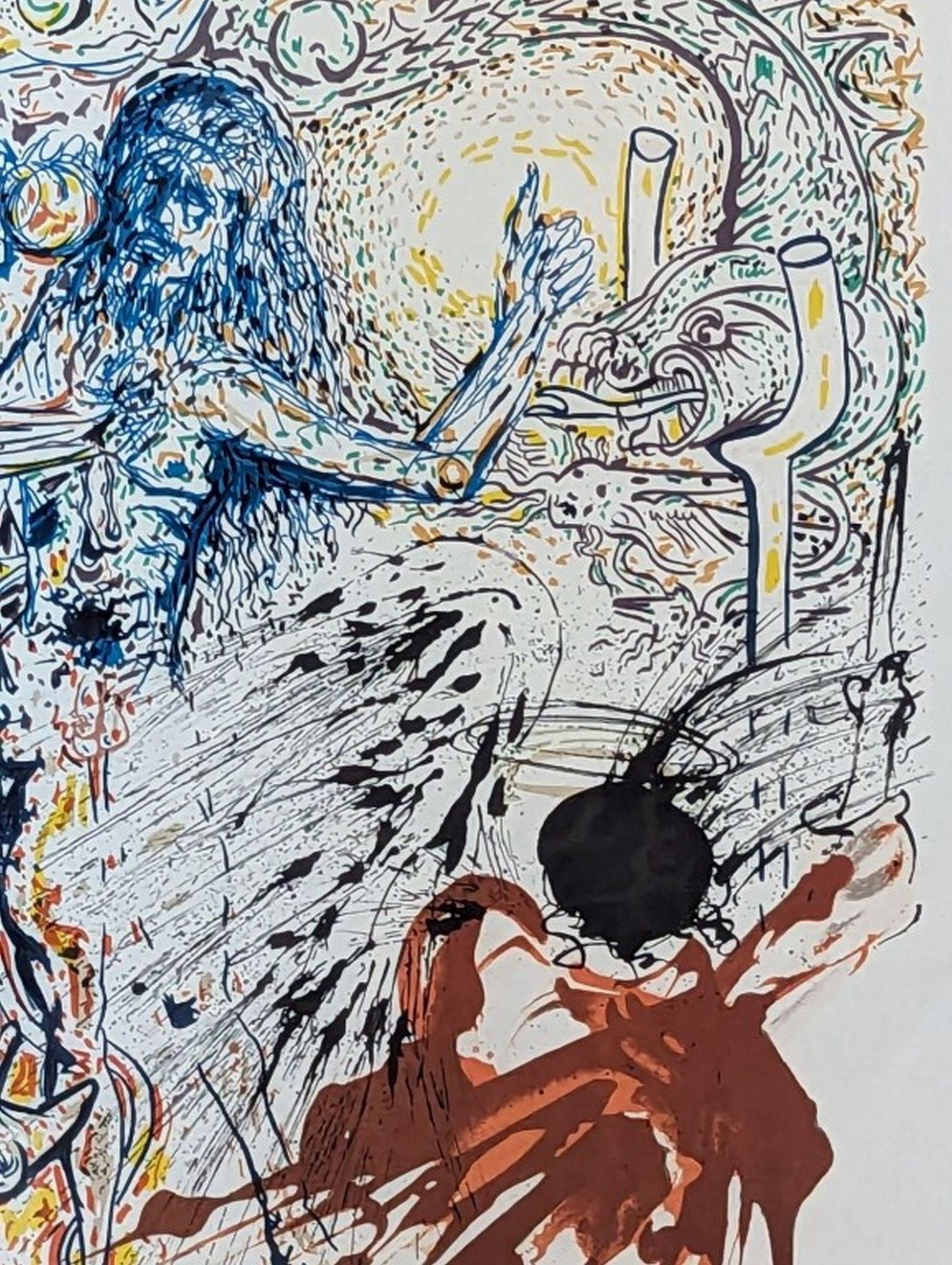 Salvador Dalí | The Lost Paradise from the Stained Glass Windows Suite ...