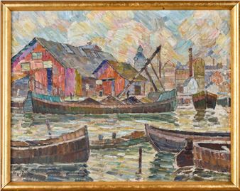 Harbour motif - Oscar Paul