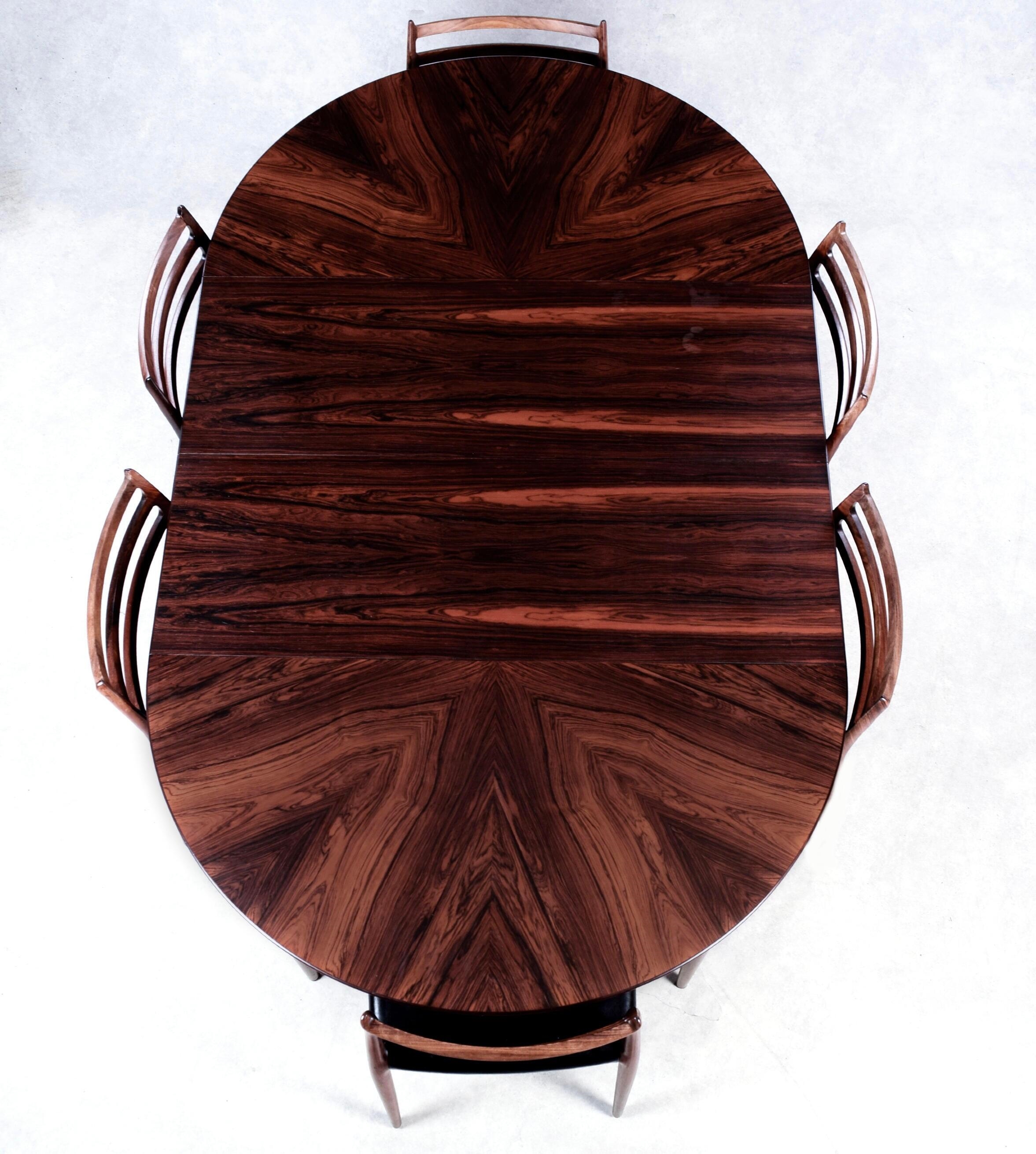 Artwork by Svante Skogh, Furniture group Jakaranda Denmark from the 1960s (13 parts), Made of black leather upholstery