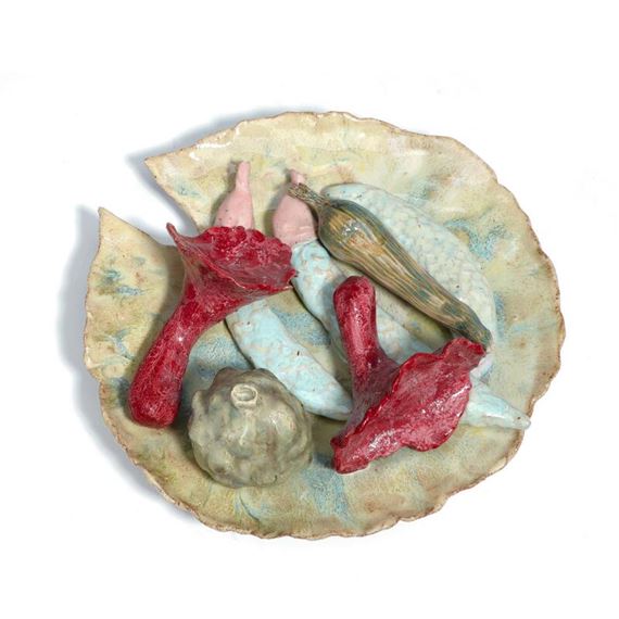 “Plate of Parangkera Beans, Fruit &amp;amp; Mushrooms”, 2021 - Klara Lilja