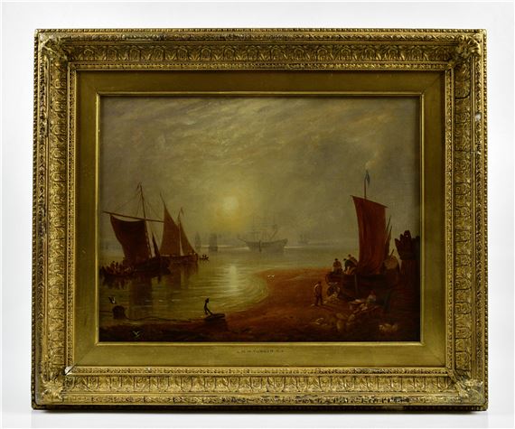 Sunrising through Vapour by Joseph Mallord William Turner, Joseph Mallard