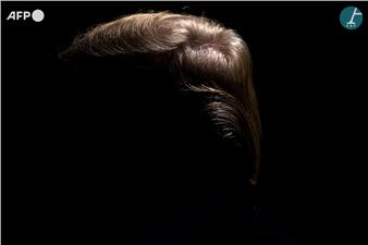 Donald Trump at a press conference with Romanian President Klaus Iohannis in the White House Rose Garden - Brendan Smialowski