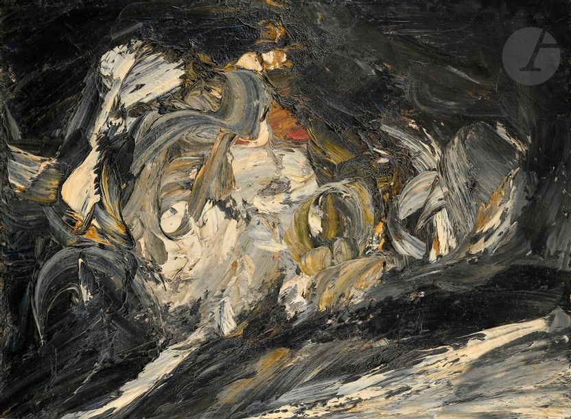 Artwork by Stacha Halpern, Composition, Made of Oil on canvas