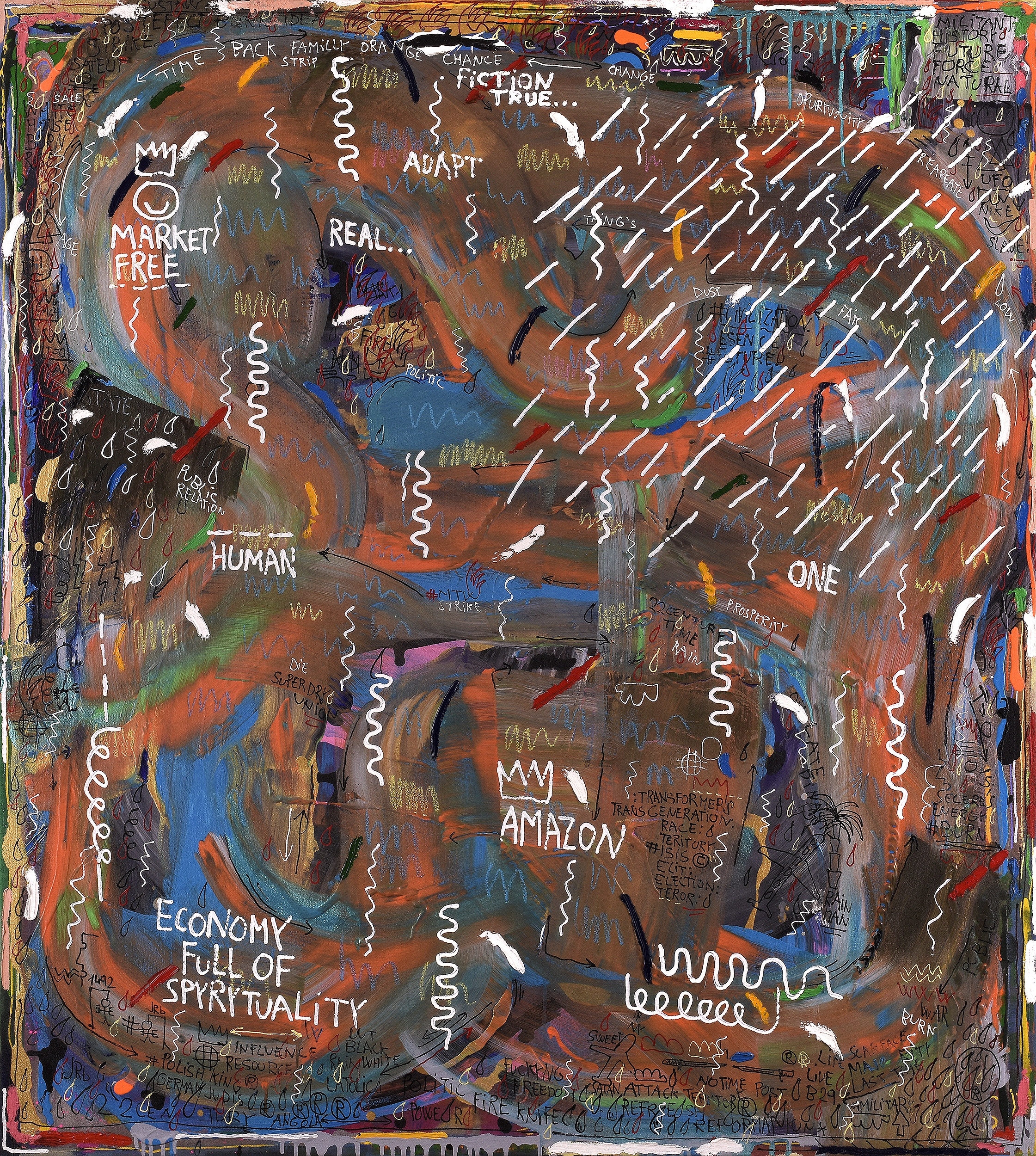 Julius Reichel | Matrix drip, 2017 (2017) | MutualArt