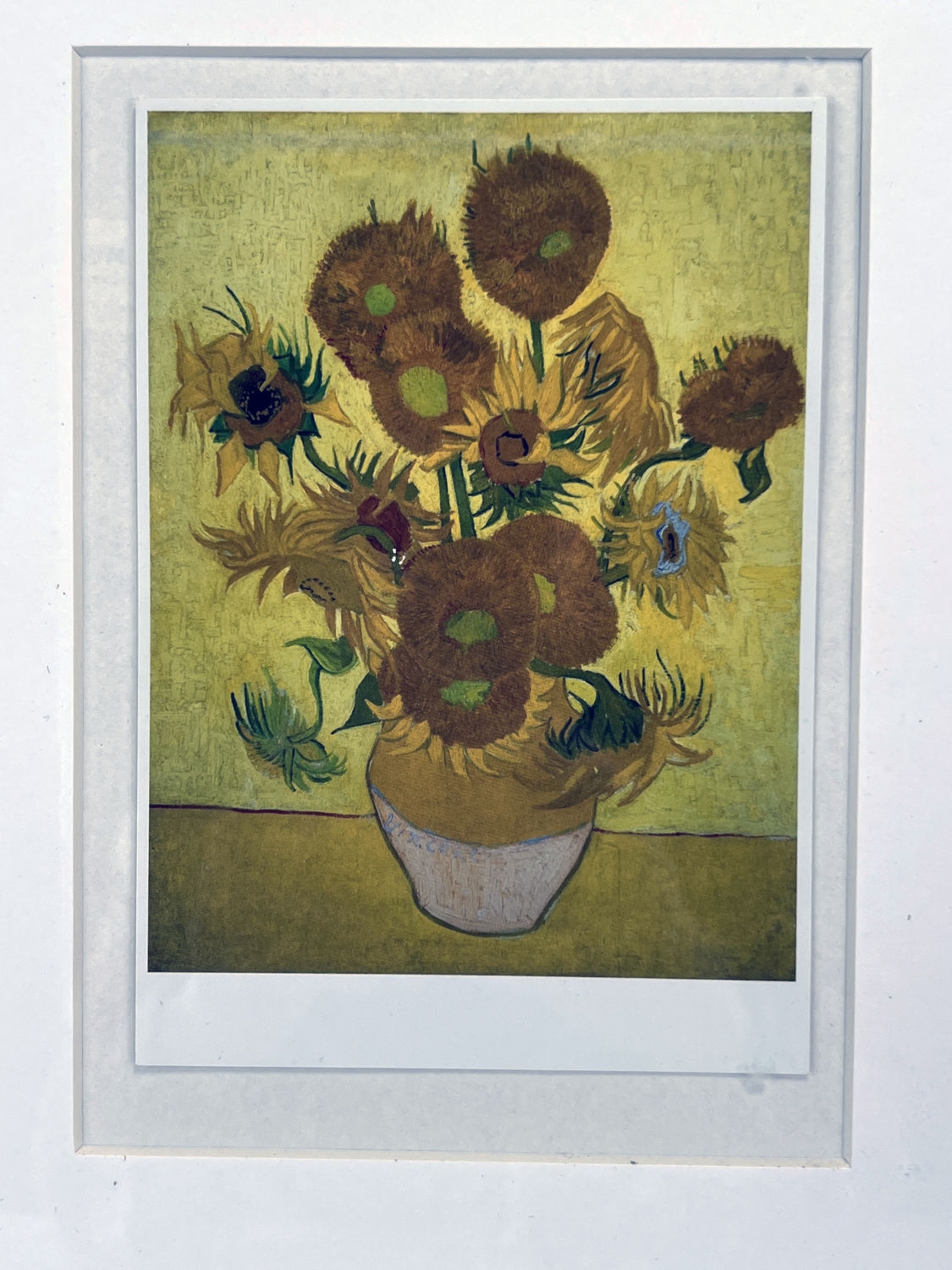 Vincent Van Gogh 2 STILL LIFE PRINTS VAN GOGH SUNFLOWERS MutualArt