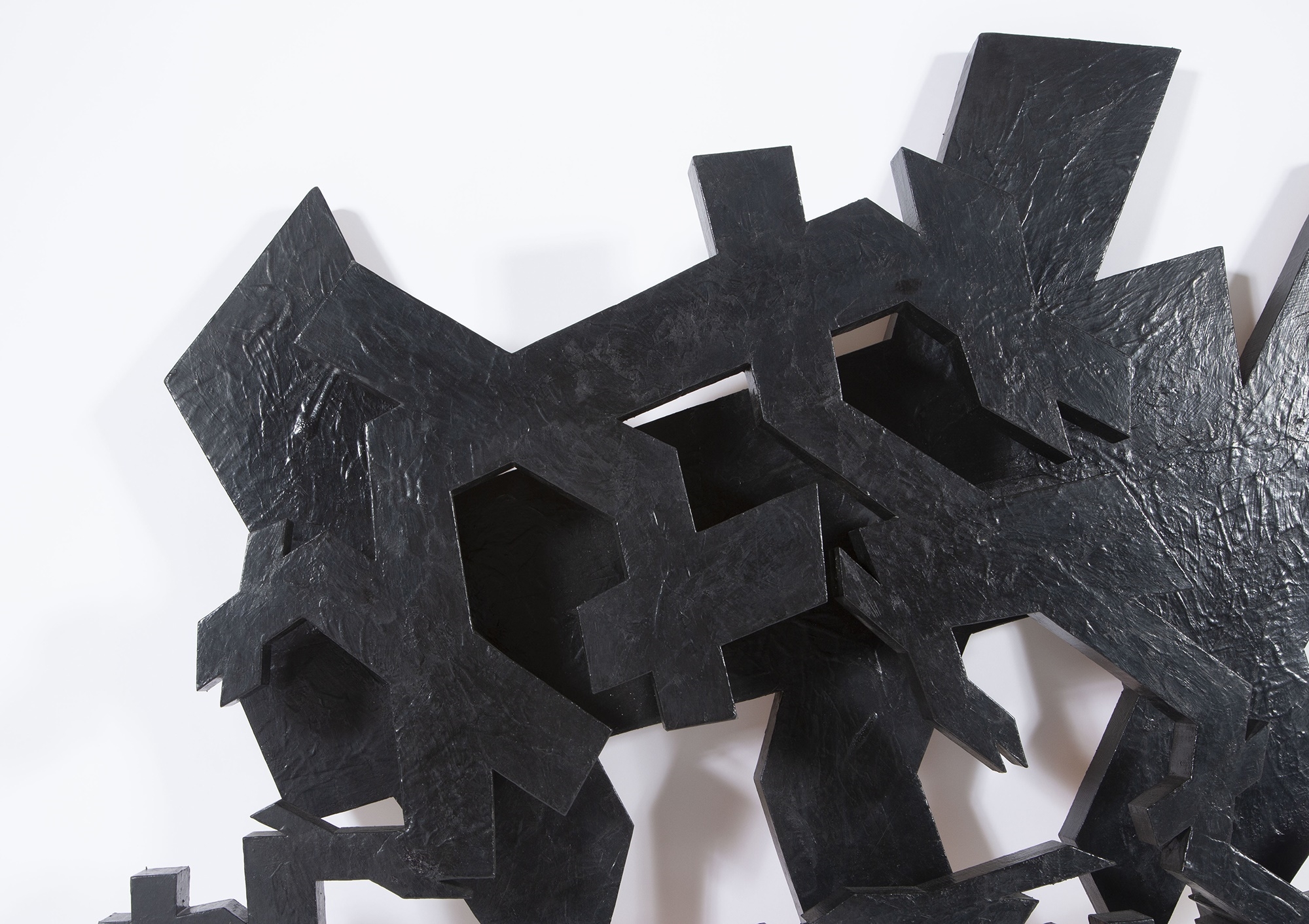 Artwork by Tadeusz Myslowski, Structural Distortion, Made of Painted wood