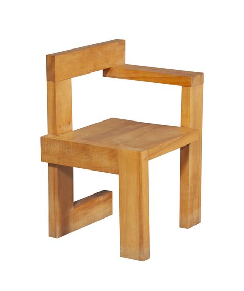 'Steltman' Chair by Gerrit Rietveld, 20th century
