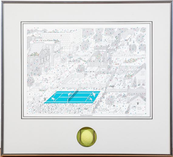 美術品・アンティーク・コレクション ブルース・ジョンソン Tennis