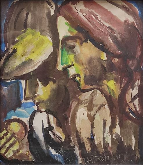 "Profile" by Hans Breinlinger, 1926