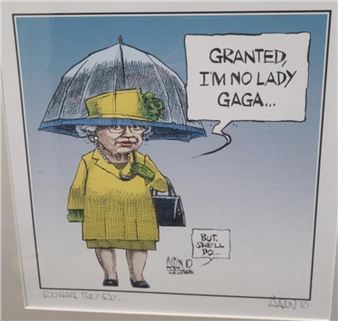 Queen Elizabeth Lady Gaga - Aislin