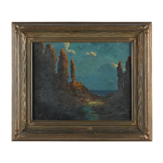 Blue and Bronze - Karl Emil Termohlen