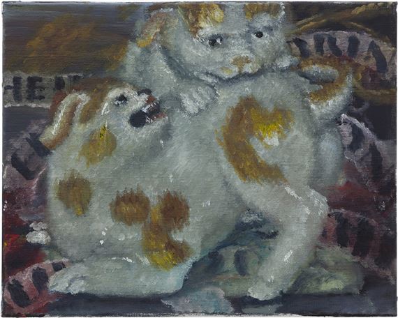 Untitled (boundaries) by Issy Wood, Painted in 2018