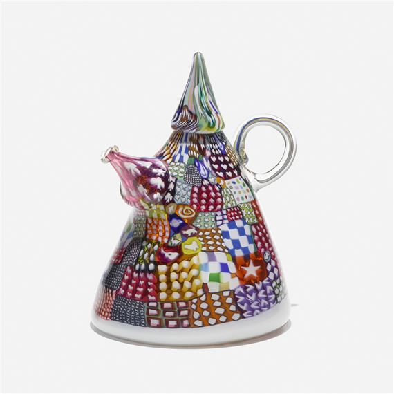 Richard Marquis | Patchwork Wizard Coffee Pot (1985) | MutualArt