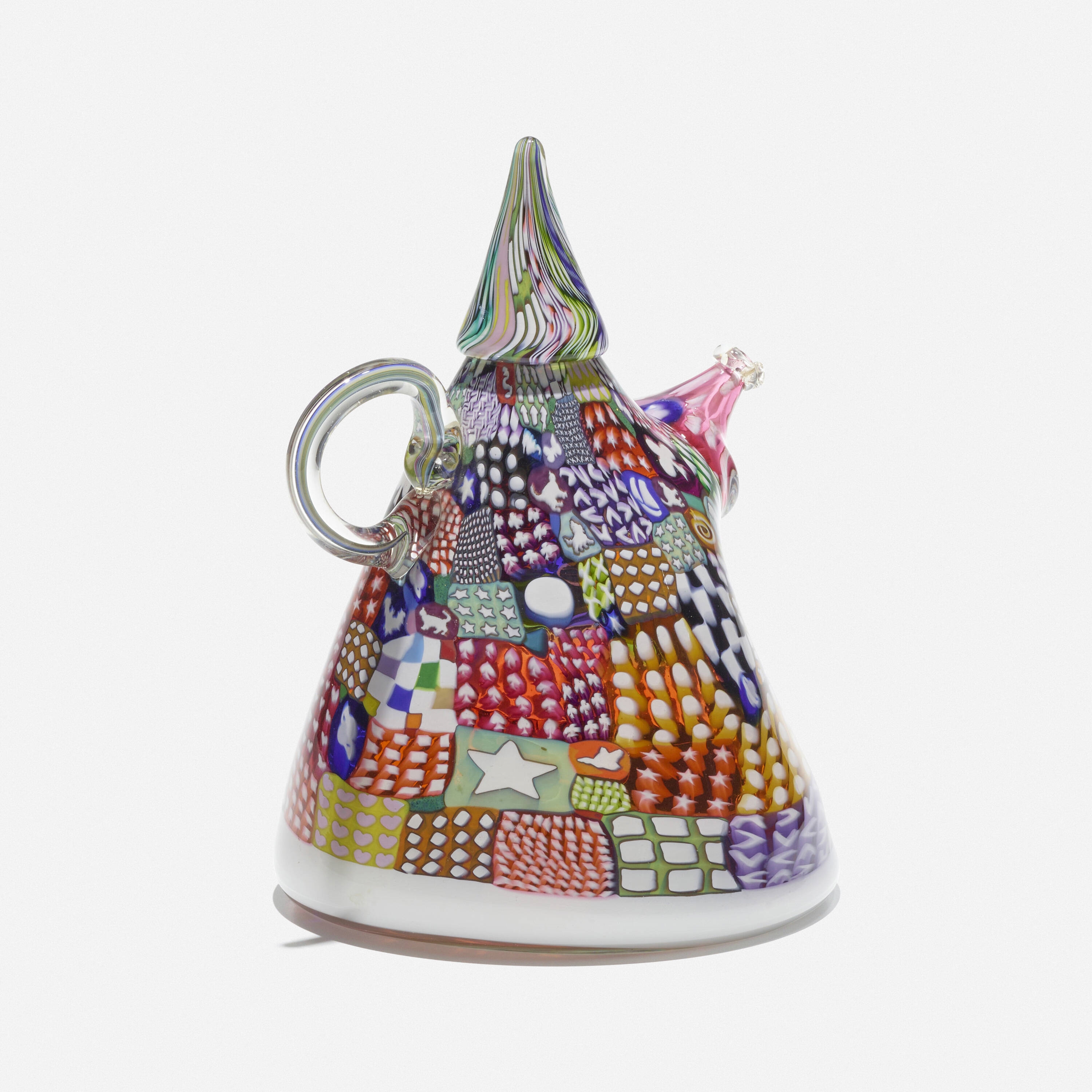 Richard Marquis | Patchwork Wizard Coffee Pot (1985) | MutualArt
