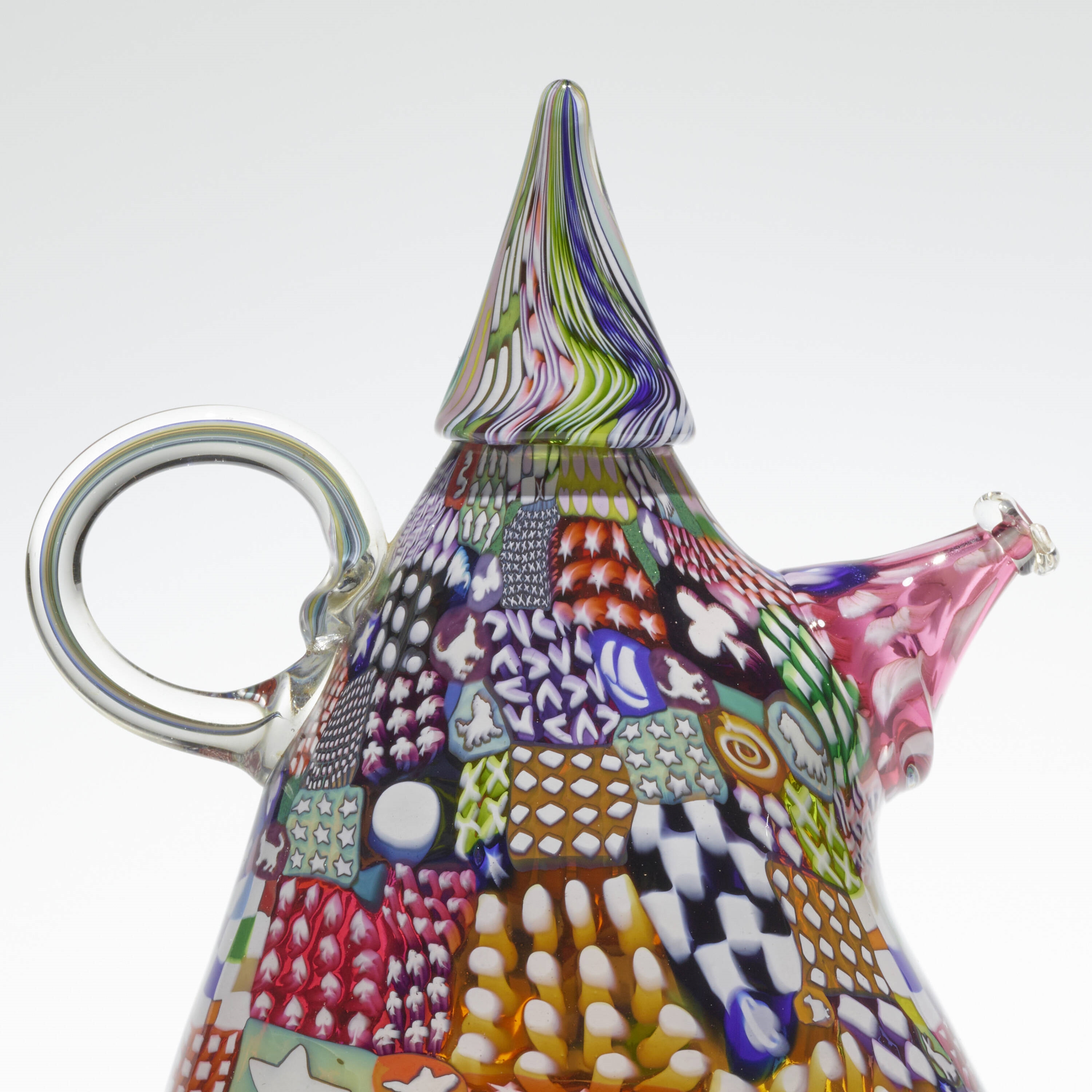Richard Marquis | Patchwork Wizard Coffee Pot (1985) | MutualArt