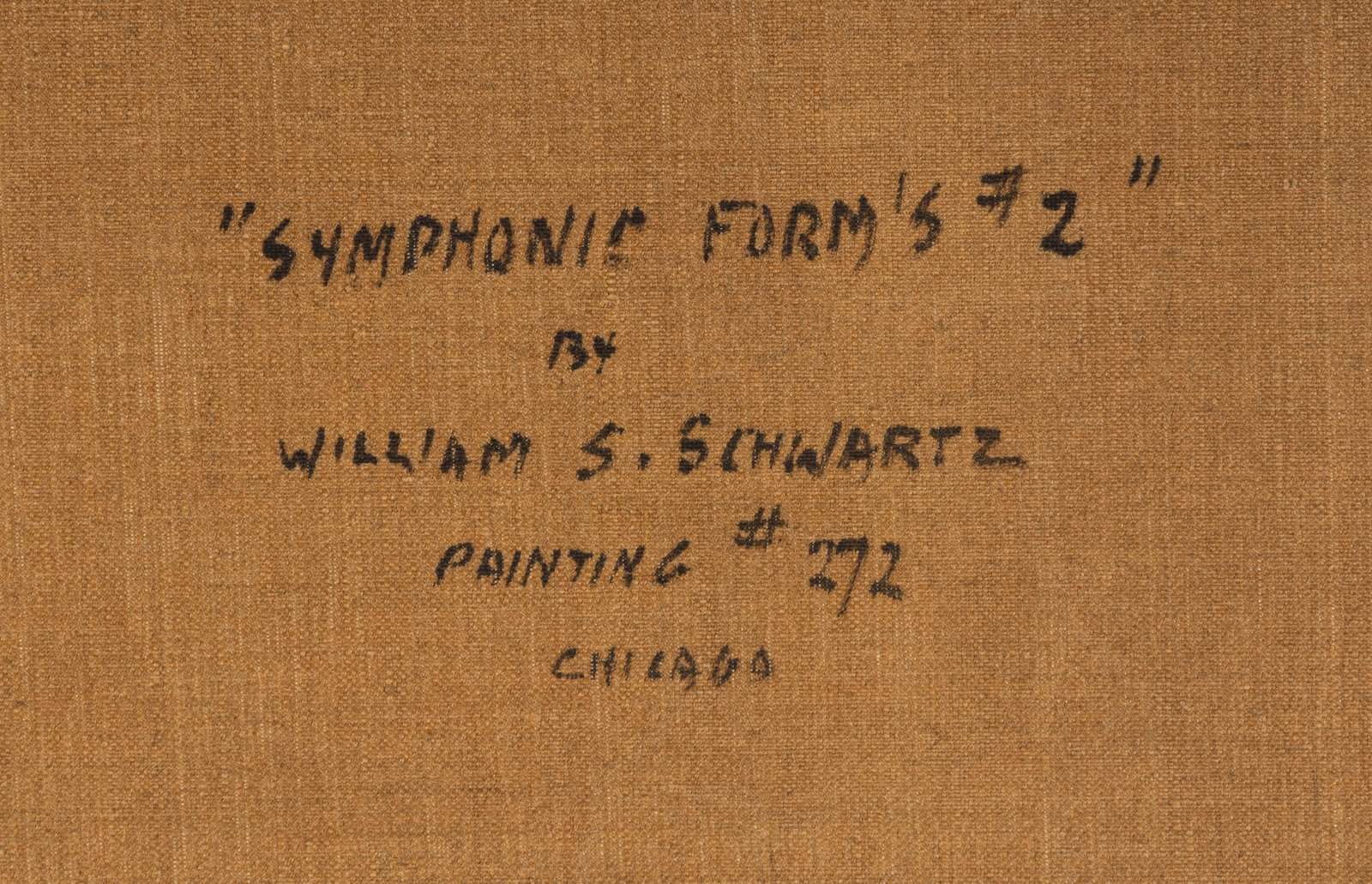 William Samuel Schwartz | Symphonic Forms #2 | MutualArt