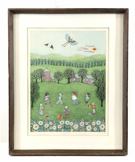風景画Cuca Romley 「Little Falls」 絵画クカ ロムレイ Cuca Romley Market Data: Auction Results & Gallery Prices