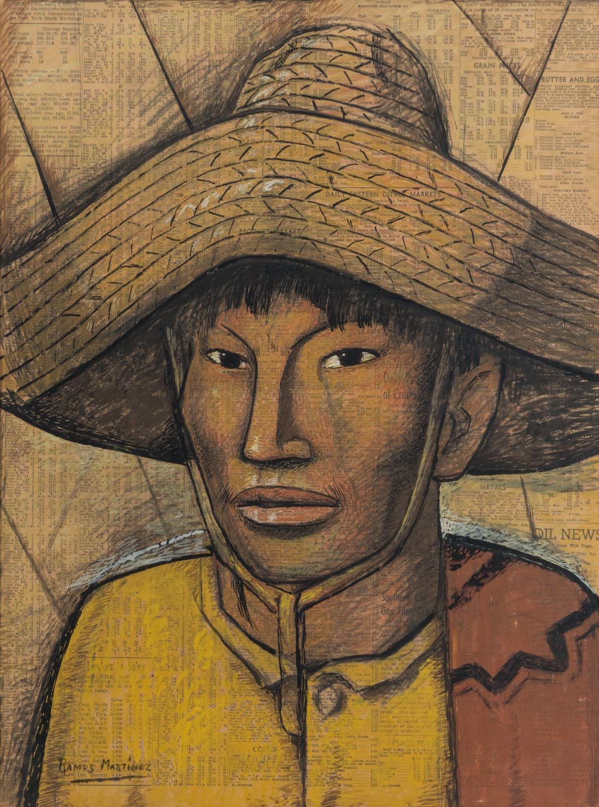 Alfredo Ramos Martínez Mujer con flores (Circa 1932) MutualArt