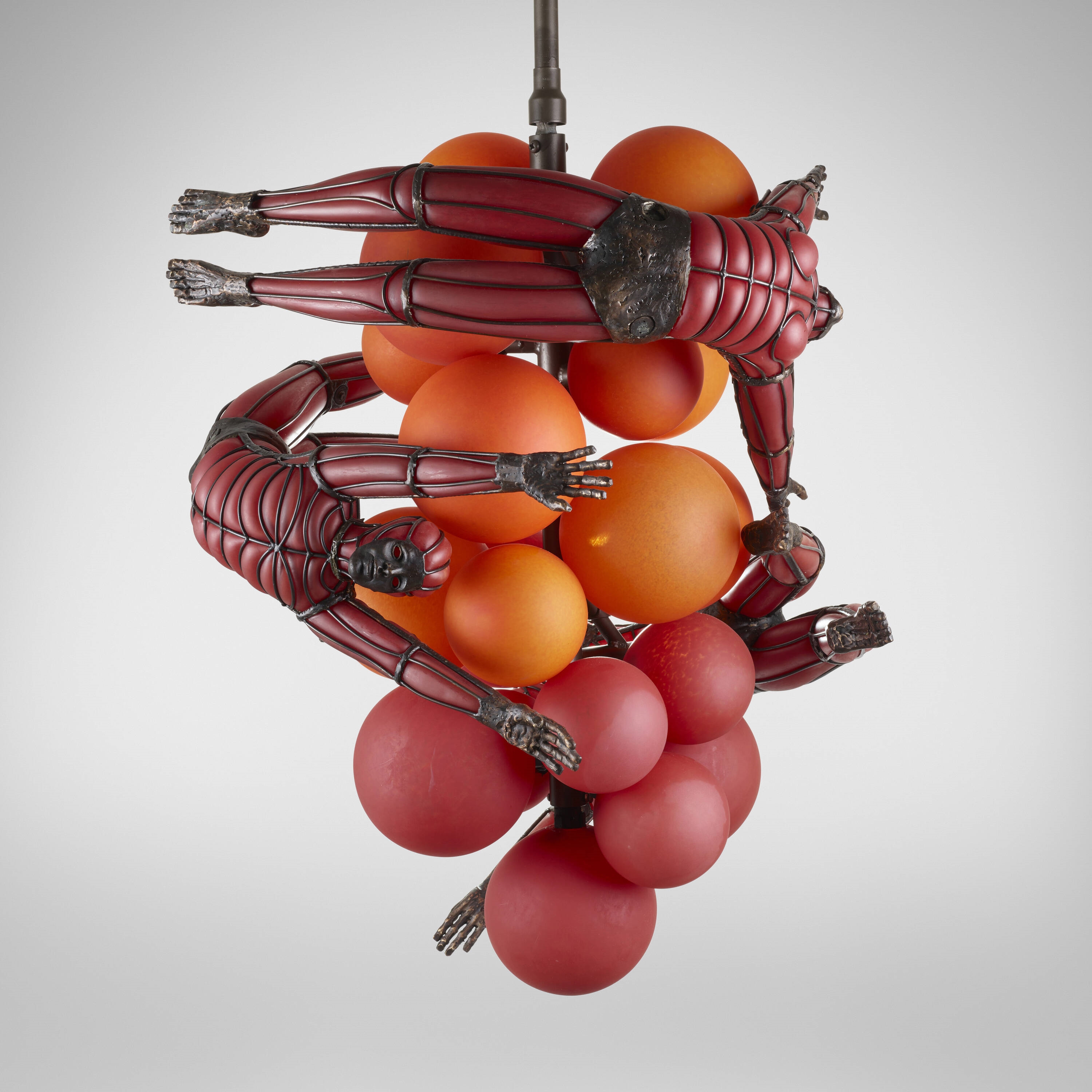 David Bennett | Three-Person Chandelier (Circa 2010) | MutualArt