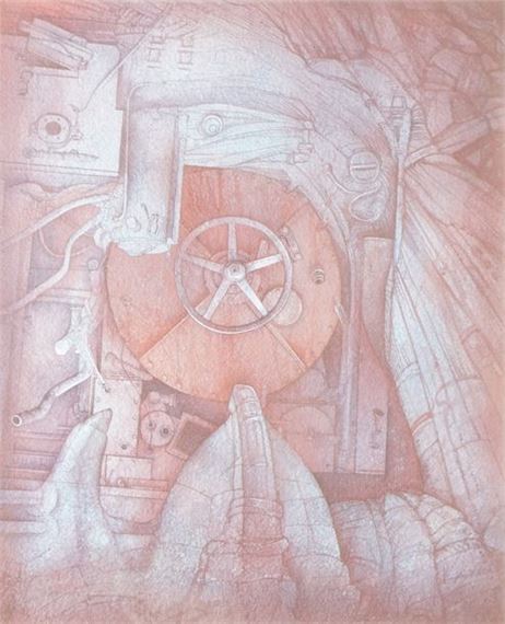 Machine étouffée, série n°2, n°7 - Guy Mahe