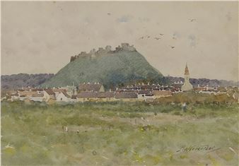 Sümeg látképe - Lukács Tibor