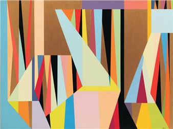 The Birth of Cool: Hard-Edge Paintings by Karl Benjamin