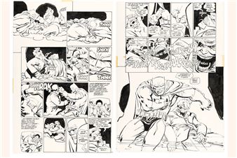 Heritage's International Comic Art Auction Features Landmark Killer Pages from 'Batman: The Dark Knight Returns'