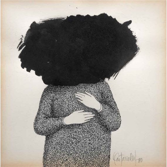 Sin poder mirar