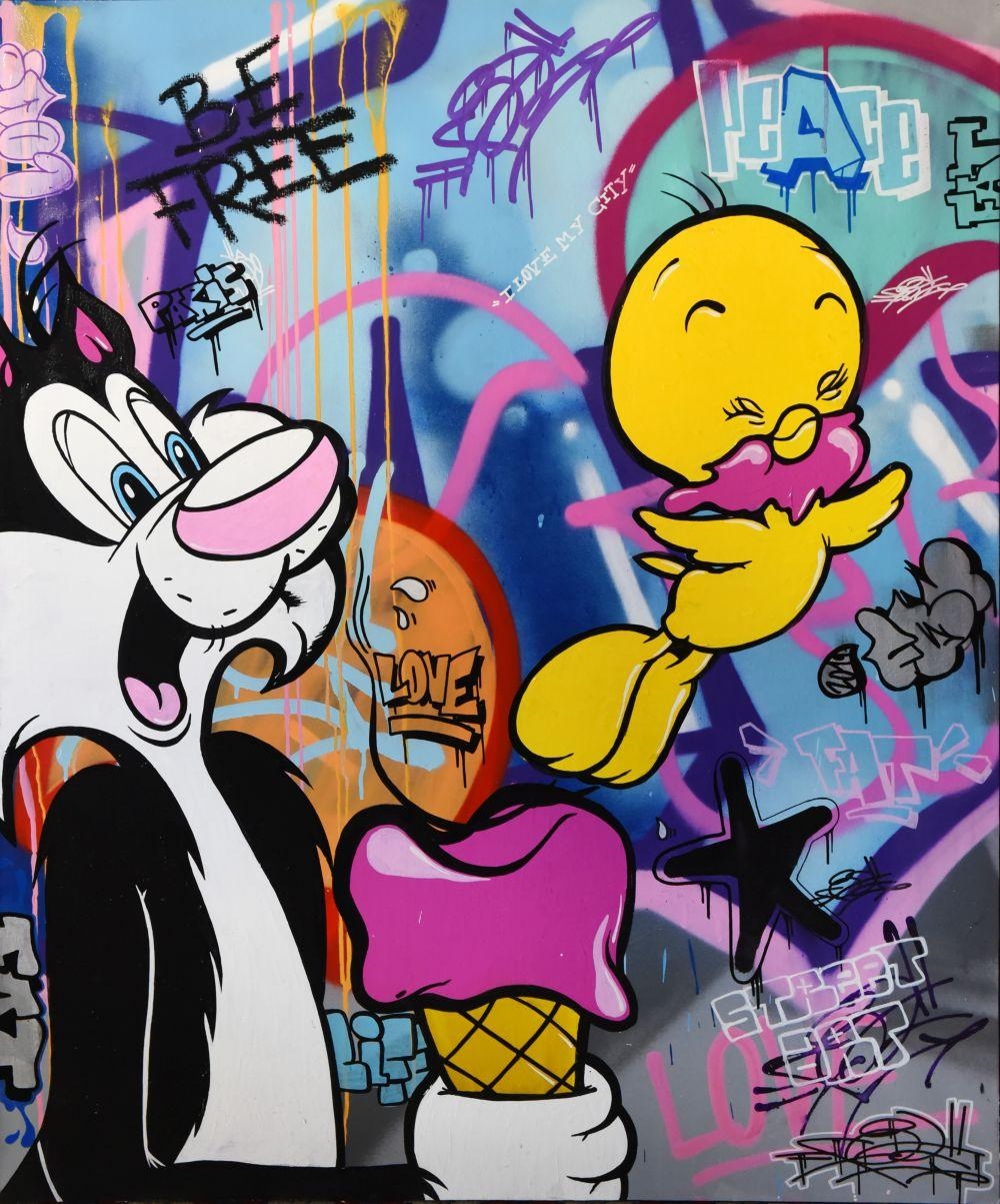 FAT | Titi et Grosminet (Sylvester & Tweety) | MutualArt
