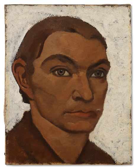 Zelfportret (Self-portrait) by John Rädecker, Painted in 1922