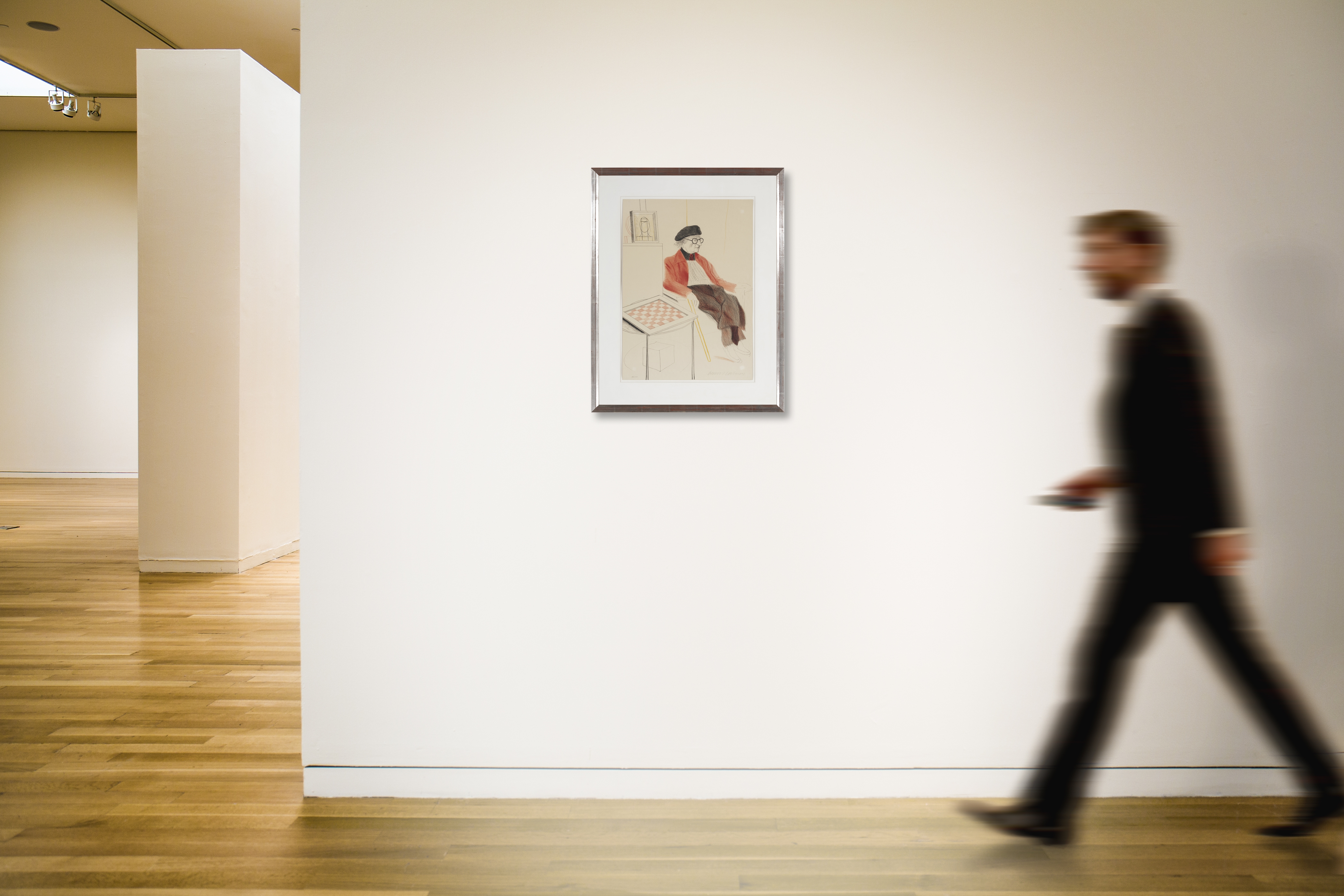 David Hockney | Man Ray, from Homage to Man Ray (1974) | MutualArt