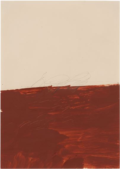 Untitled by Joseph Beuys, Executed in 1963.