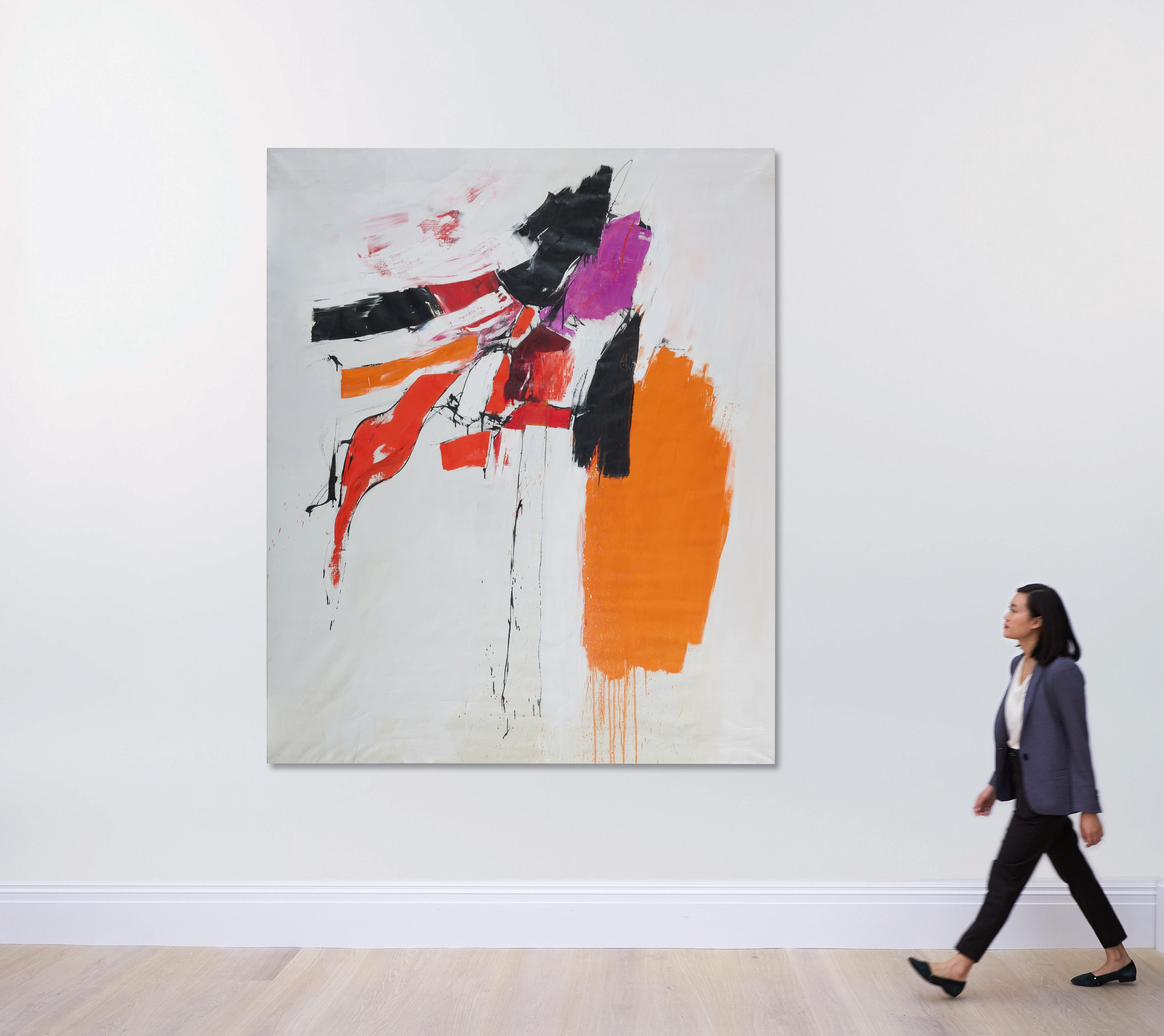 Kyle Randolph Morris | Red + Purple (1961) | MutualArt