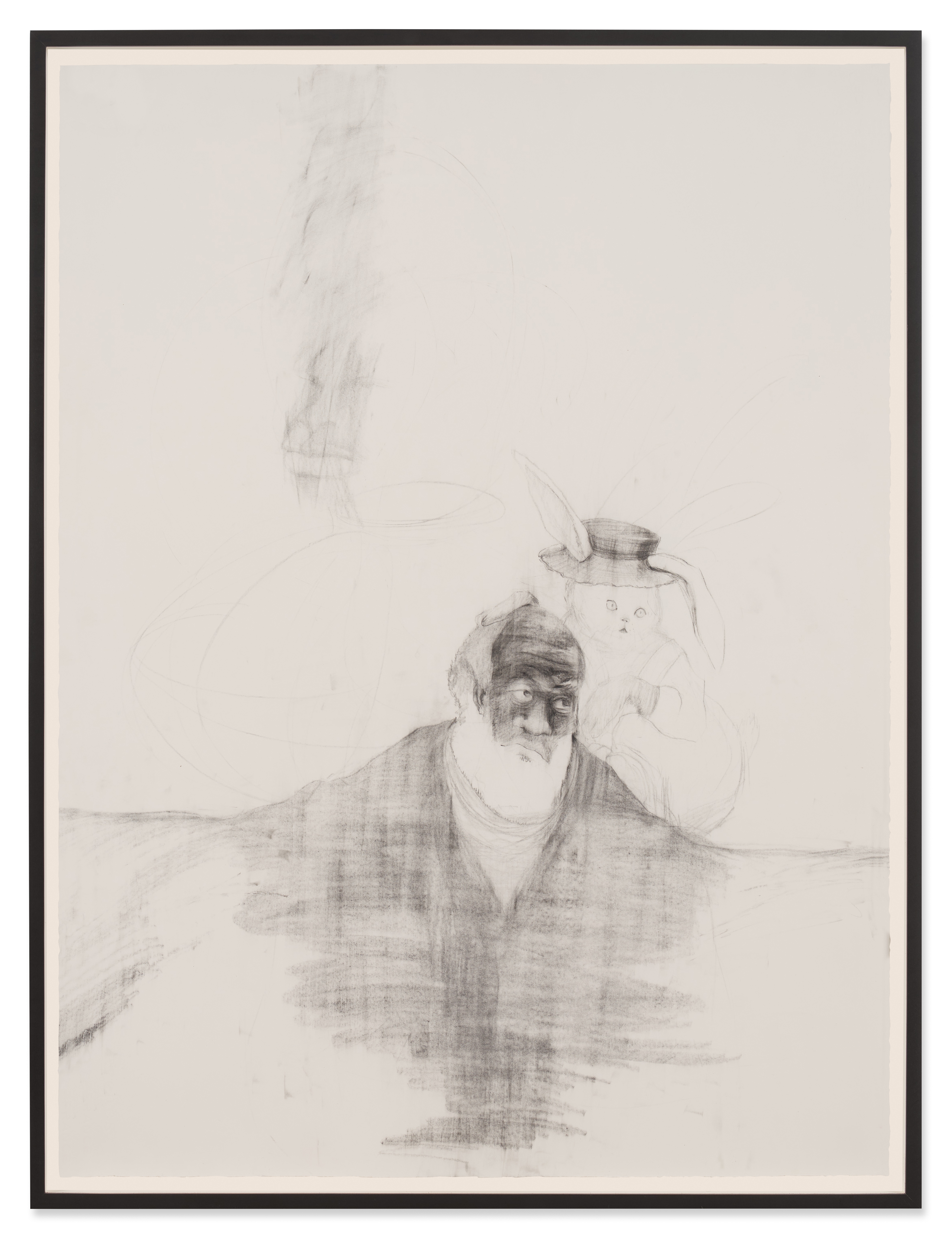 Artwork by Kara Walker, Say Uncle, Made of graphite on paper